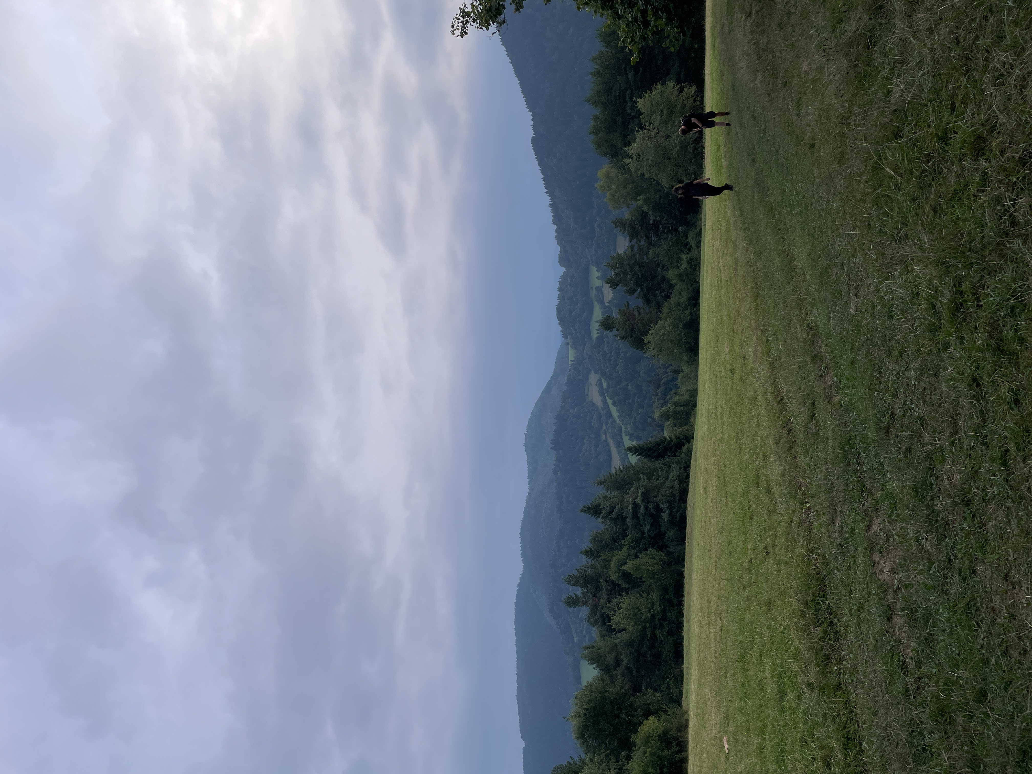 Another view from our hike. Two other hikers are in the bottom right of the photo.
