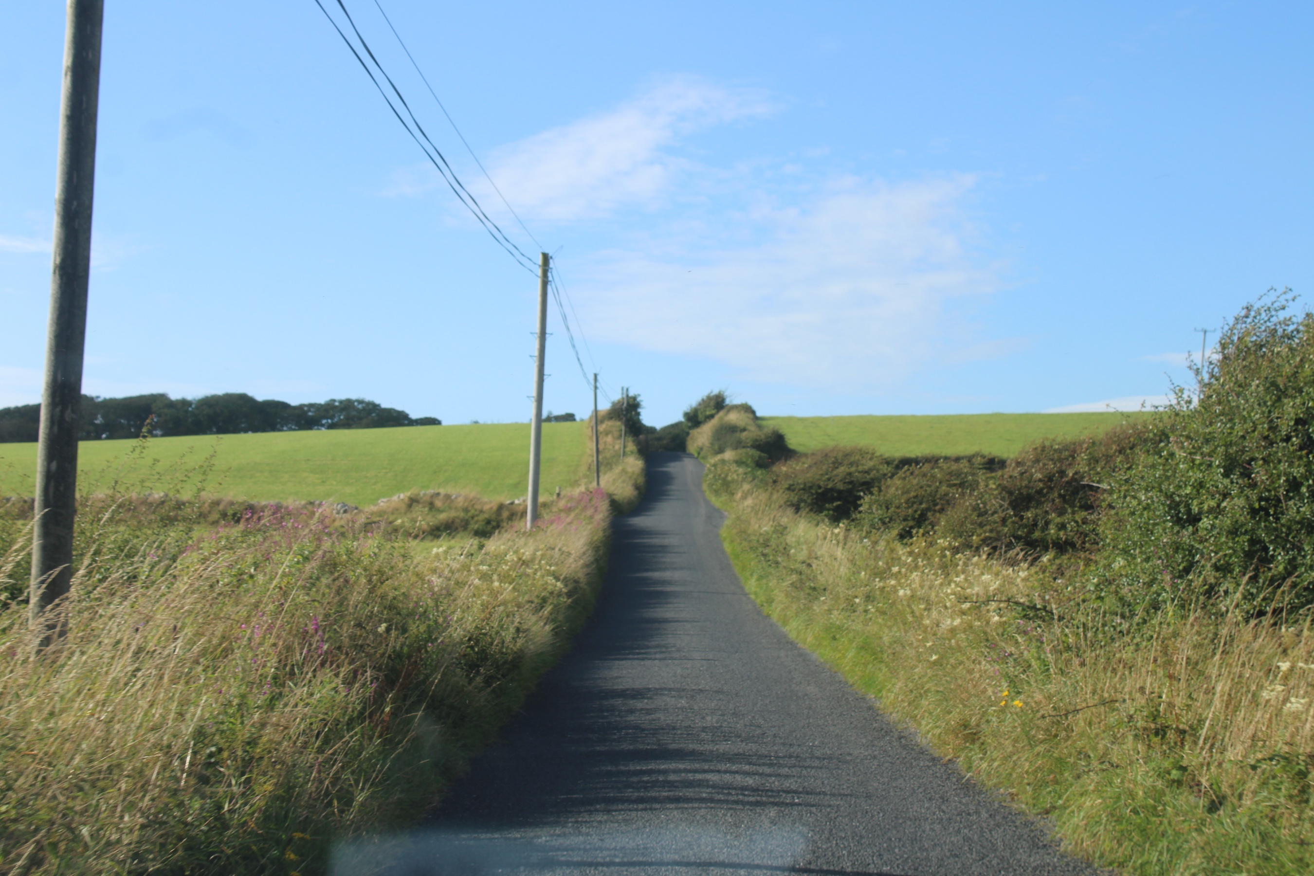 Awfully narrow road with a ridiculus speed limit